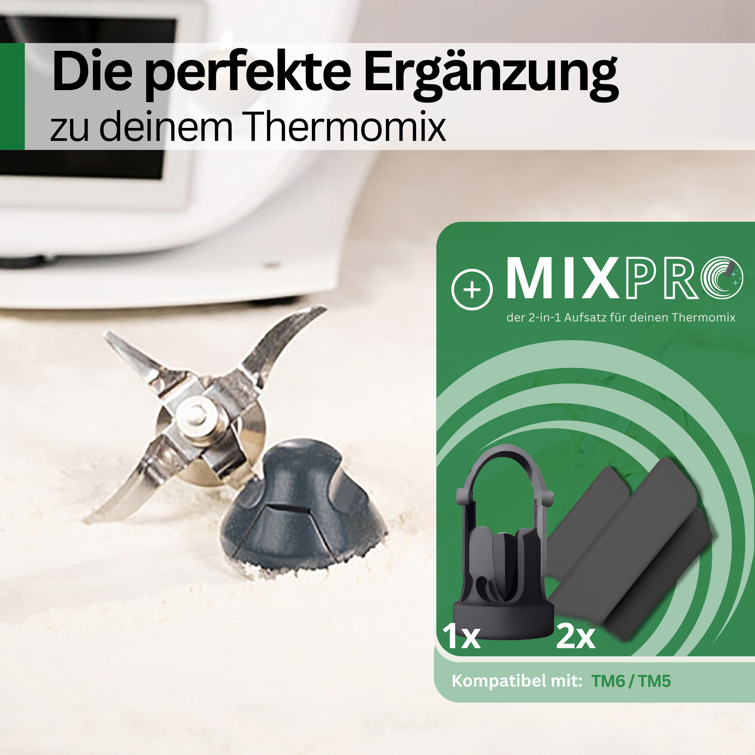 TeigPRO - Messerschutz passend für den Thermomix TM5, TM6 und TM7
