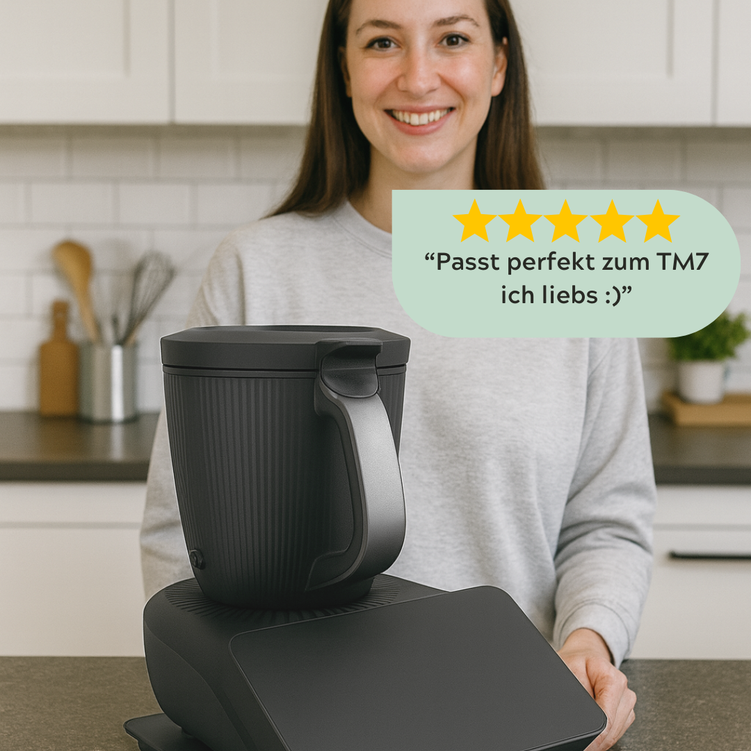 Gleitbrett passend für den Thermomix TM7 in schwarz