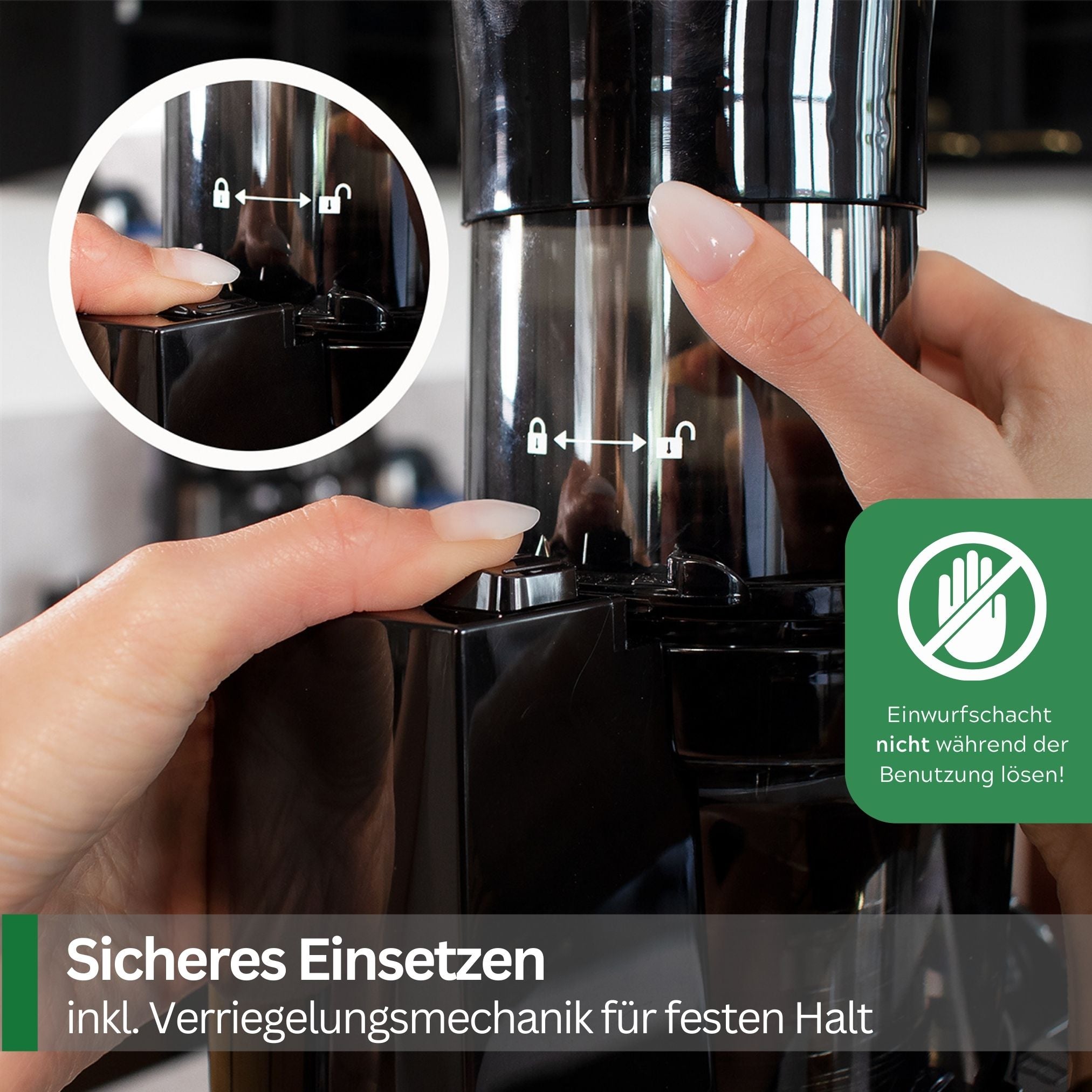 SaftPRO - der Slowjuicer / Entsafter passend für deinen Thermomix TM5, TM6 und TM7