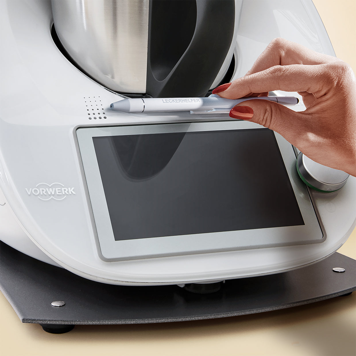 TouchPRO + Halterung passend für das Thermomix Display