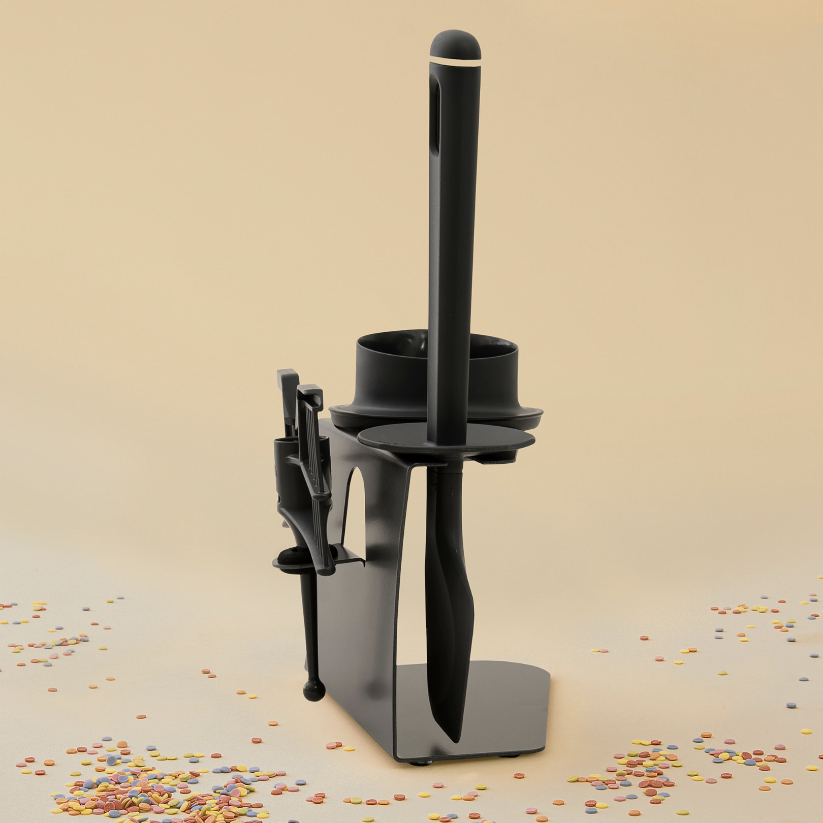 Zubehörhalter passend für den Thermomix® TM6 in anthrazit-grau