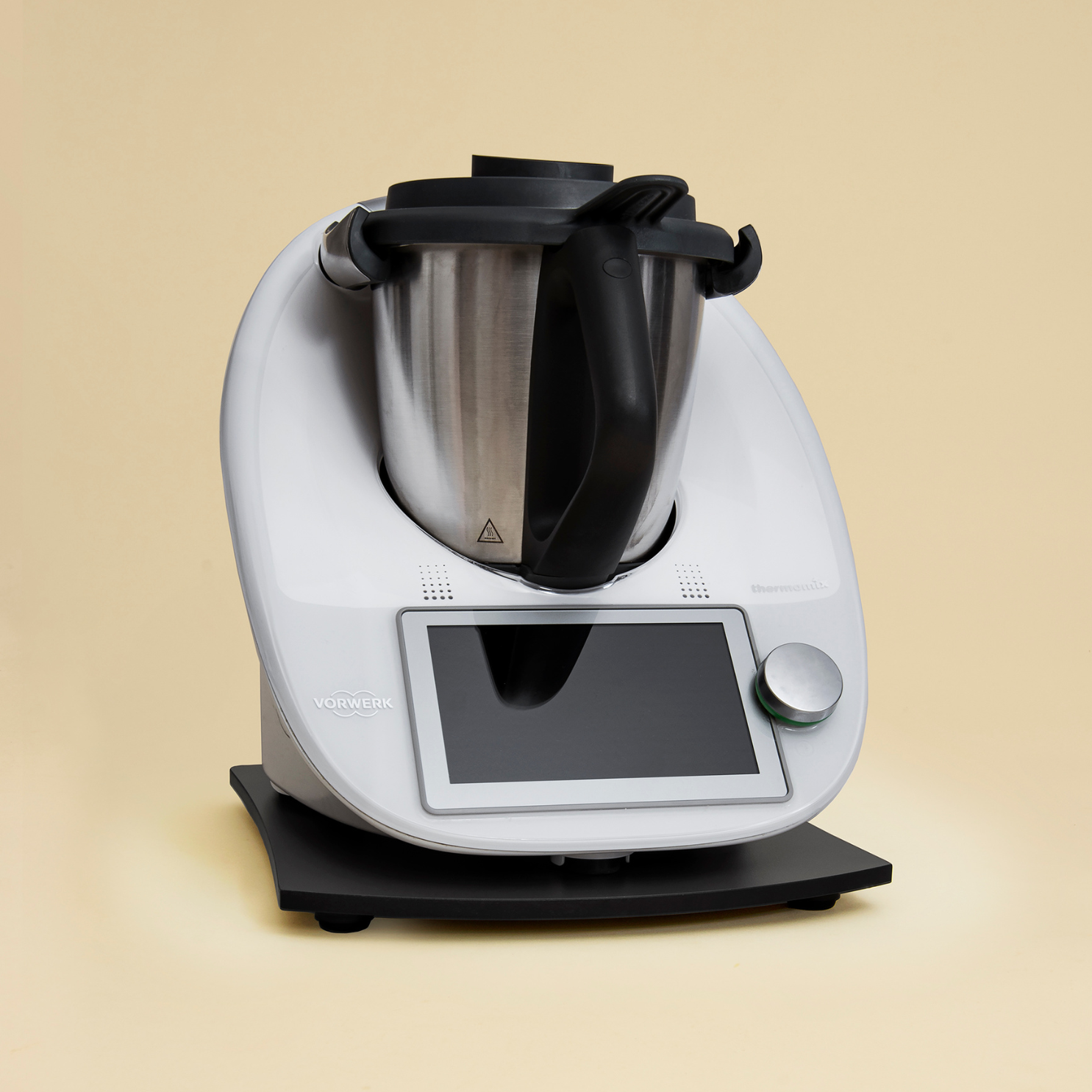 Gleitbrett aus HPL passend für den Thermomix TM6 in anthrazit-grau