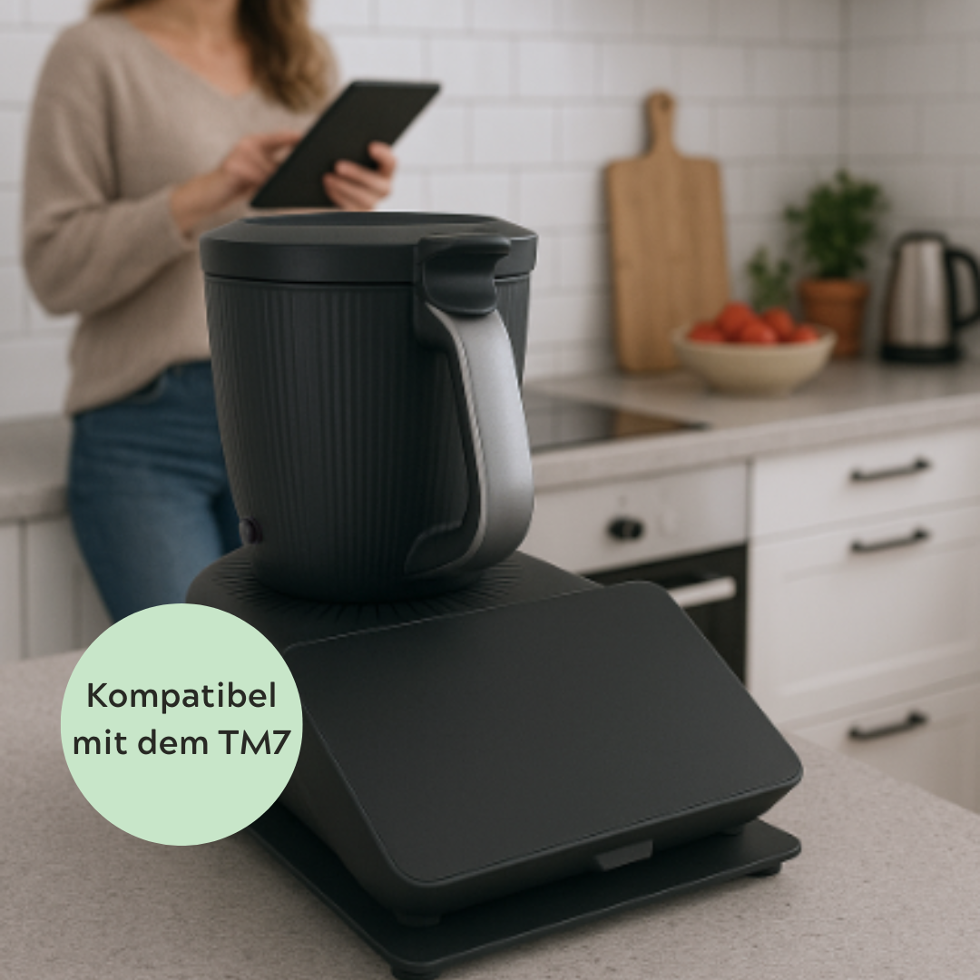 Gleitbrett passend für den Thermomix TM7 in schwarz