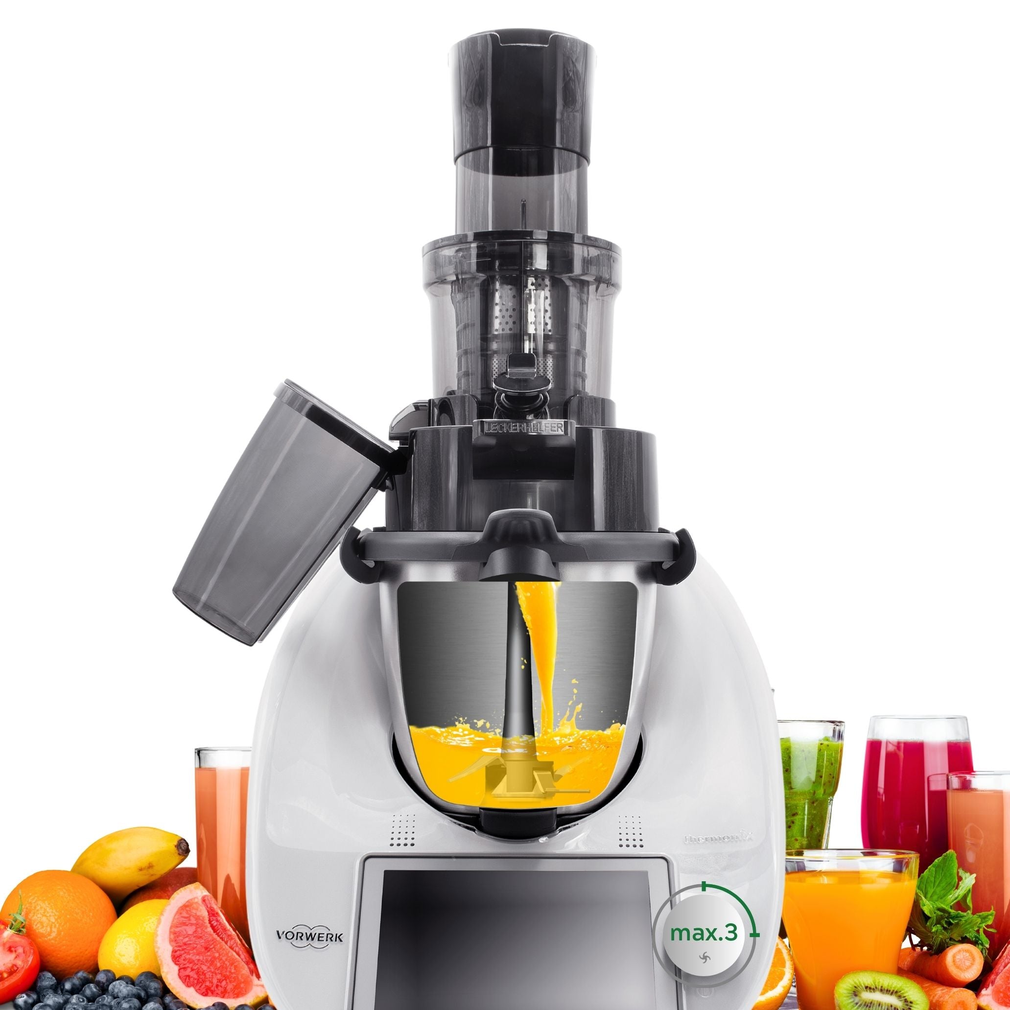 SaftPRO - der Slowjuicer / Entsafter passend für deinen Thermomix TM5, TM6 und TM7
