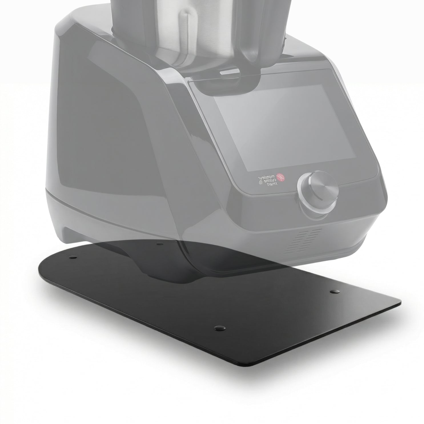 Gleitbrett für SILVERCREST ® Monsieur Cuisine / LIDL Küchenmaschine in schwarz