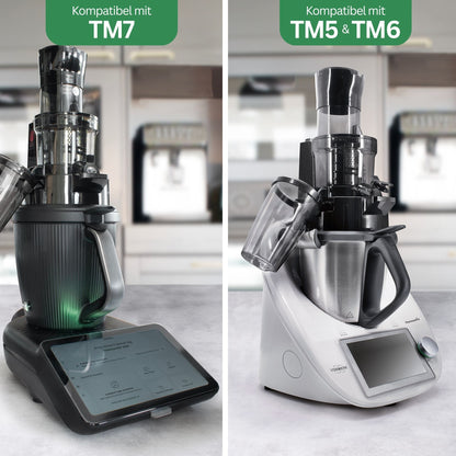 SaftPRO - wolnoobrotowa wyciskarka do soków odpowiednia do urządzeń Thermomix TM5 i TM6