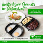 KochFix Eier-Pochiereinsatz 2er-Set für Thermomix TM6, TM5, TM31