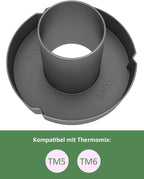 mixle® Mixraumteiler für Thermomix TM7, TM6, TM5