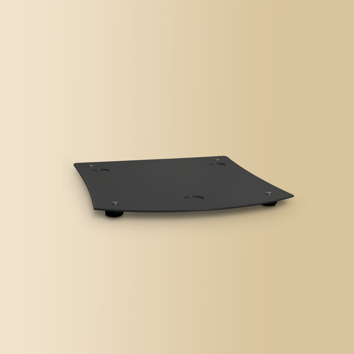 Sliding board suitable for the Thermomix TM6 in black