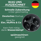 STERNEKOCH Eierpochierer für Thermomix TM6, TM5, TM31 & Monsieur Cuisine