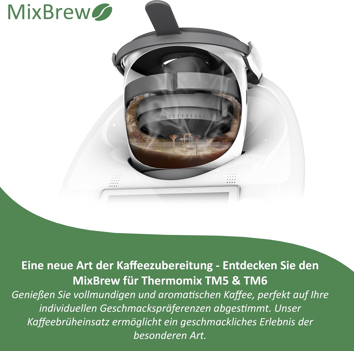 MixBrew® Kaffeebrüheinsatz für Thermomix TM6, TM5