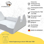 STERNEKOCH Deckelhalter mit Abtropfschale für Thermomix TM6, TM5 & Monsieur Cuisine Compact