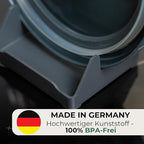 STERNEKOCH Deckelhalter mit Abtropfschale für Thermomix TM6, TM5 & Monsieur Cuisine Compact
