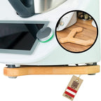 STERNEKOCH Gleitbrett aus Buchenholz für Thermomix TM6, TM5