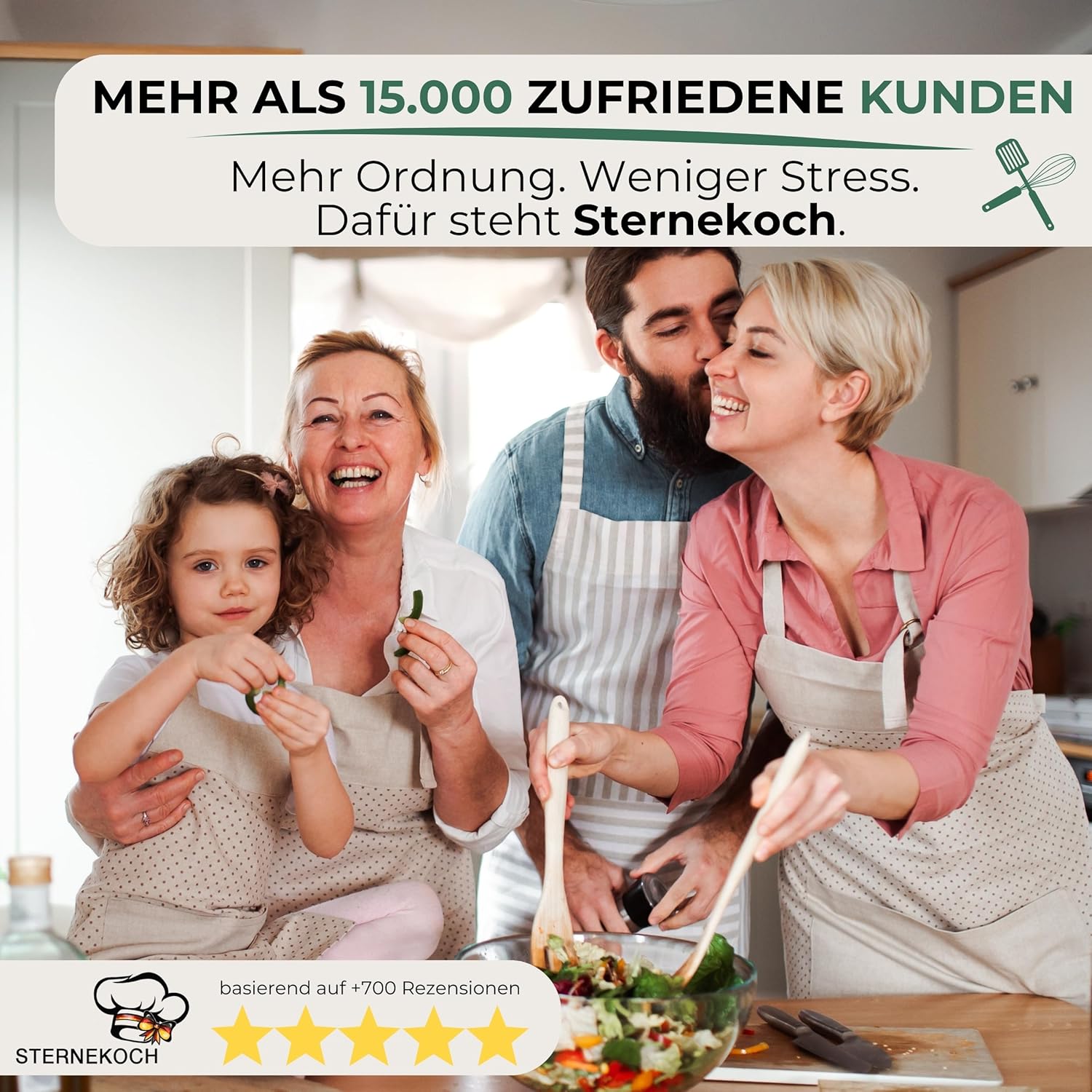 STERNEKOCH Eierpochierer für Thermomix TM6, TM5, TM31 & Monsieur Cuisine