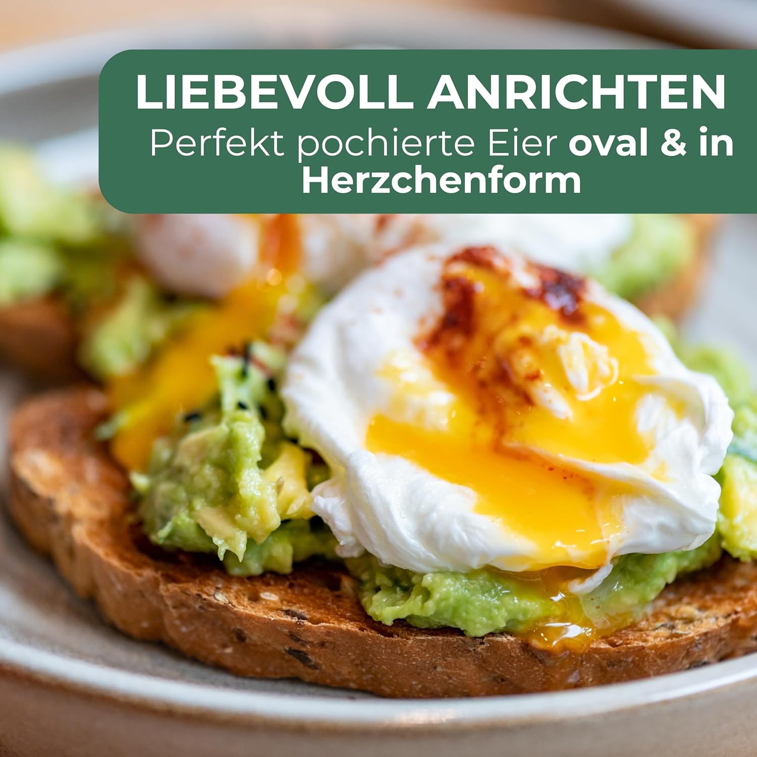 STERNEKOCH Eierpochierer für Thermomix TM6, TM5, TM31 & Monsieur Cuisine