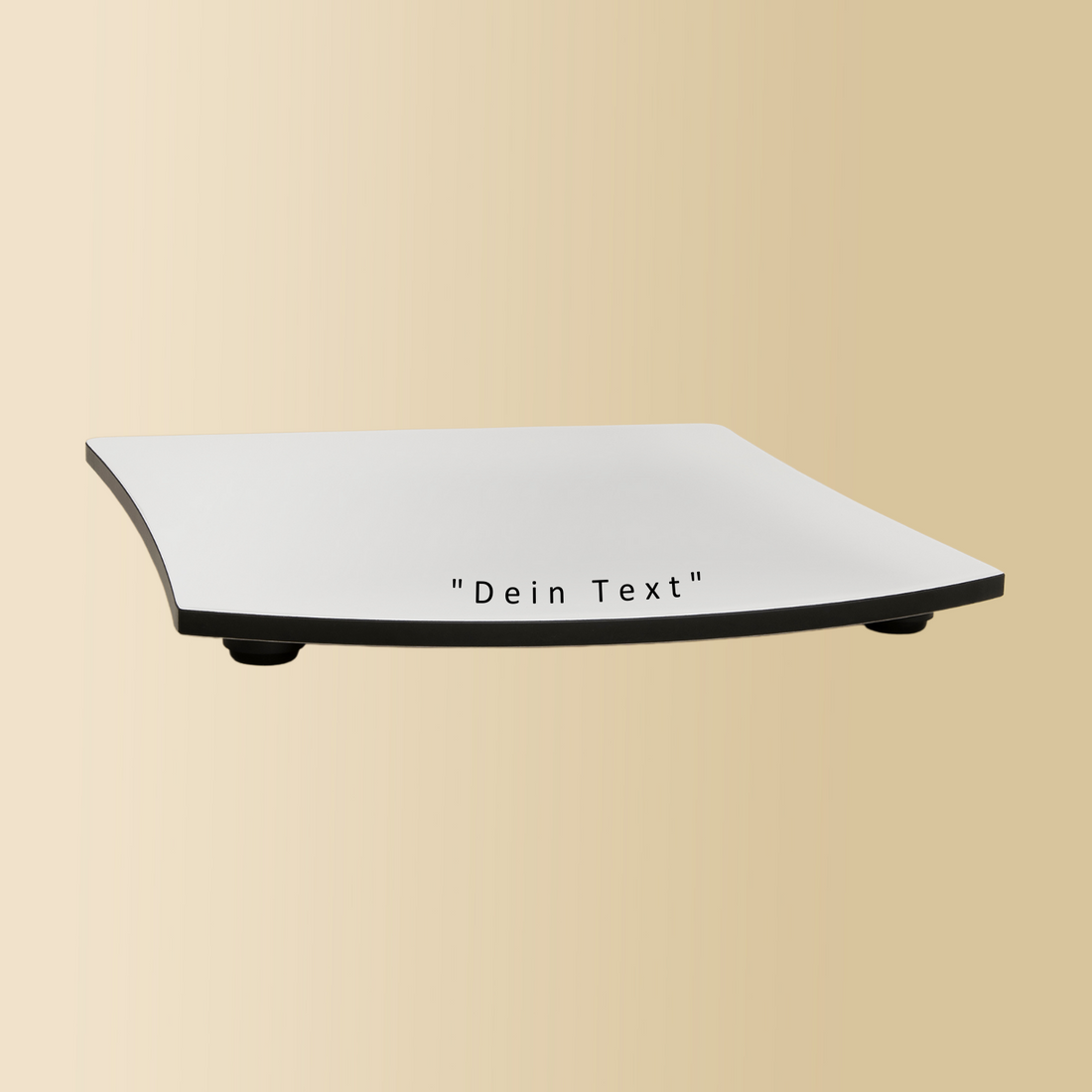Personalized gliding board suitable for the TM6 and TM5 in pearl white