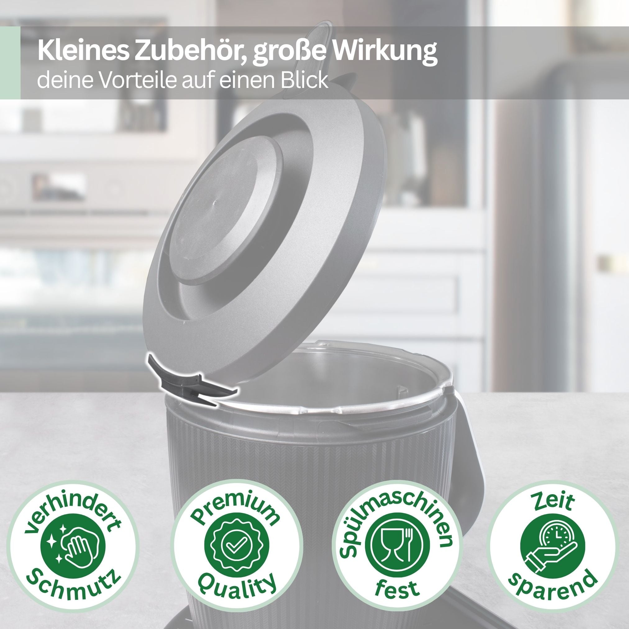 Deckelhalter kompatibel mit TM7