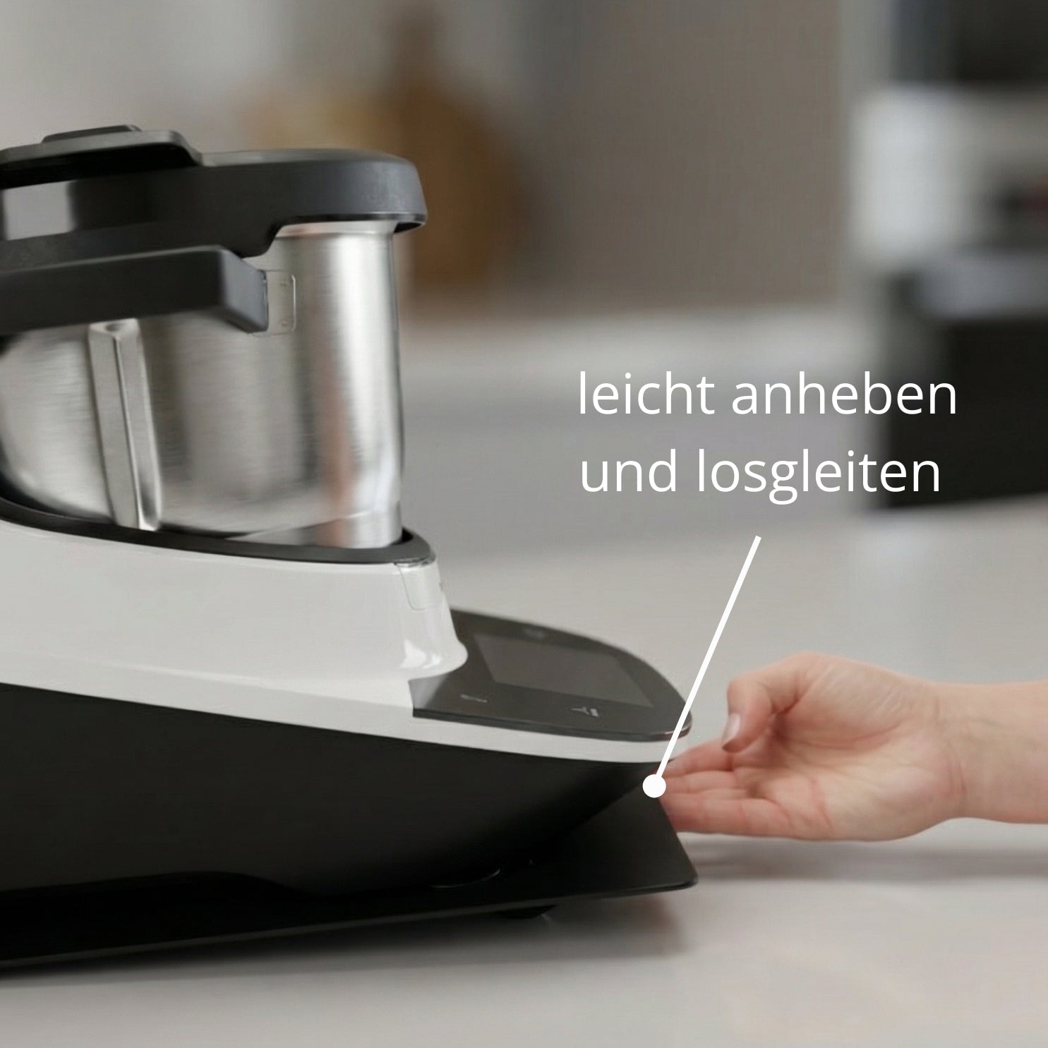 Gleitbrett passend für Bosch Cookit