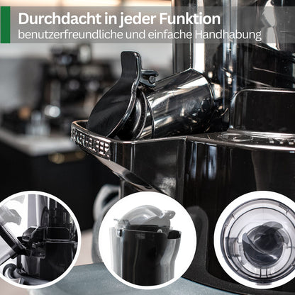 SaftPRO - wolnoobrotowa wyciskarka do soków odpowiednia do urządzeń Thermomix TM5 i TM6