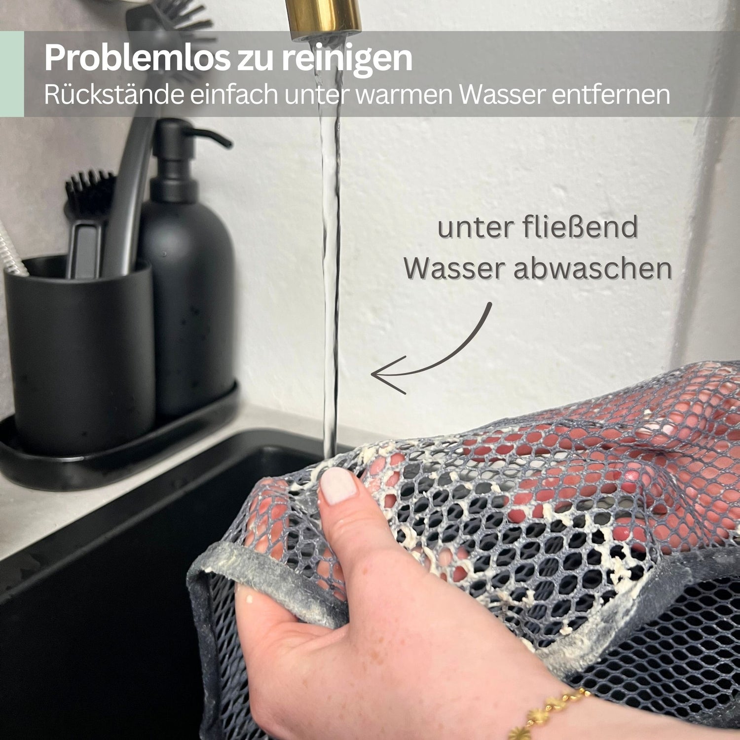 CleanPRO - Teigreinigungstuch für eine schnelle und rückstandslose Entfernung von Teigresten im 2er Set