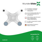 WunderSlider® X Gleitbrett-Alternative für Thermomix TM6, TM5