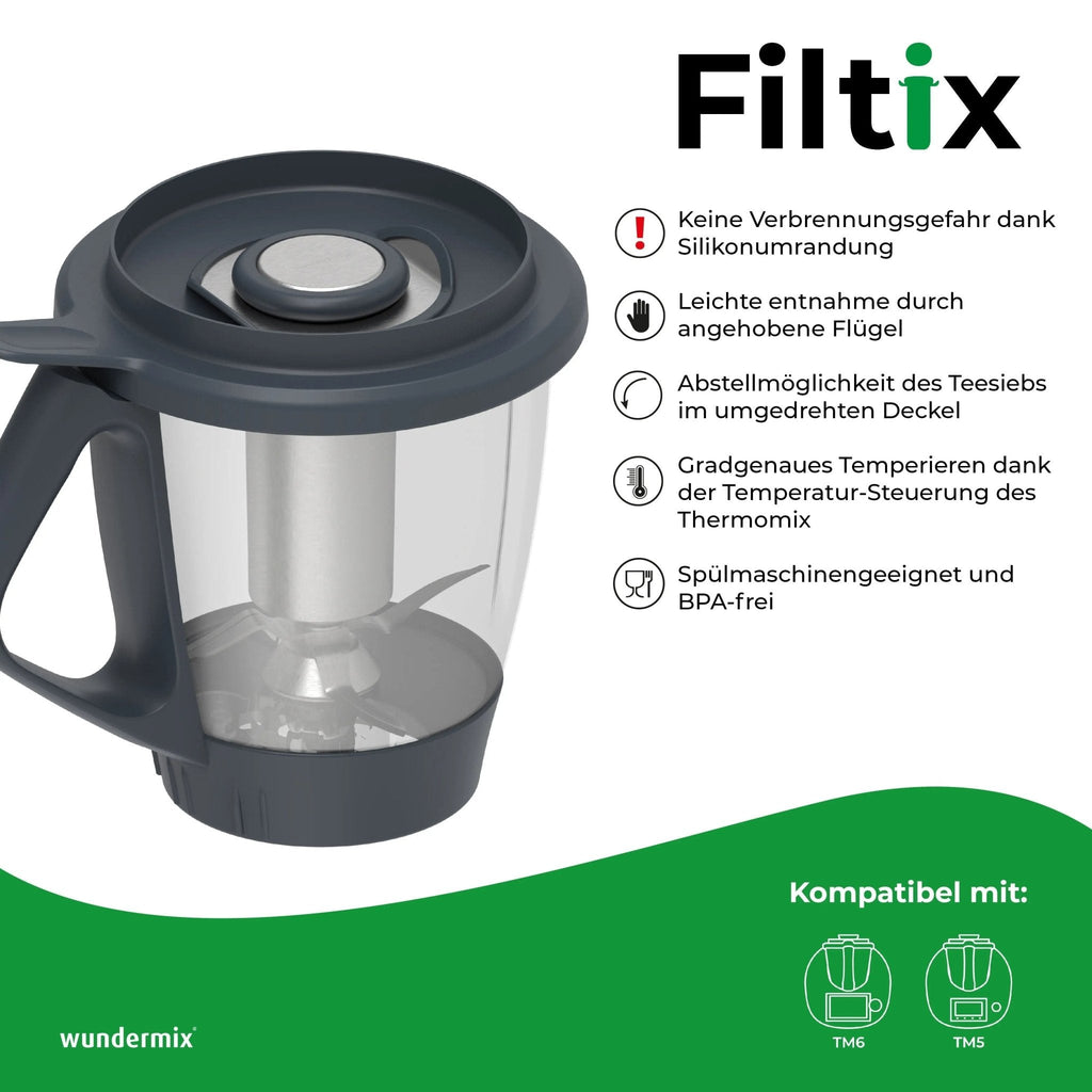 Filtix® Teesieb für Thermomix TM6, TM5