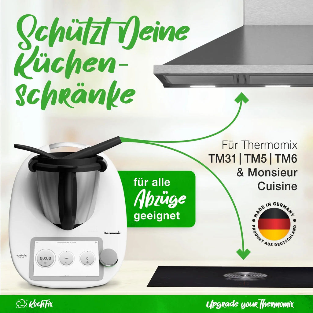 KochFix Dampfumleitung für Thermomix & Monsieur Cuisine