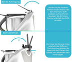 mixview® Kochbuchhalter für Thermomix TM6, TM5