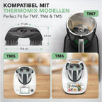 WunderBrush Spin® | Mixtopf-Reinigungsbürste für Thermomix TM7, TM6, TM5 - Wundermix GmbH