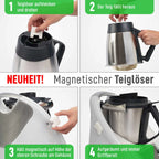 KochFix Magnetischer Teiglöser für Thermomix TM7, TM6, TM5