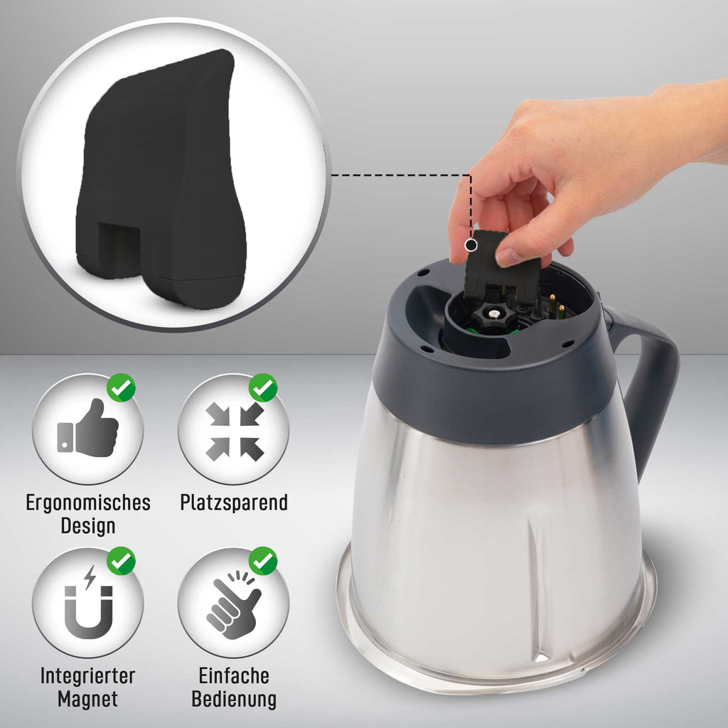 KochFix Magnetischer Teiglöser für Thermomix TM7, TM6, TM5