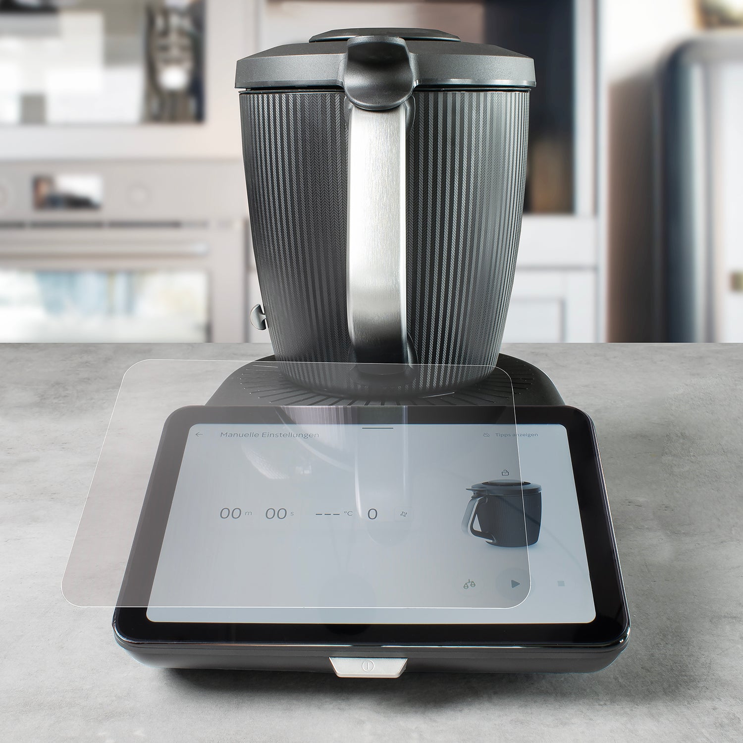Displayschutzfolie passend für Thermomix TM7 – Kratzfester Display-Schutz passend für TM7