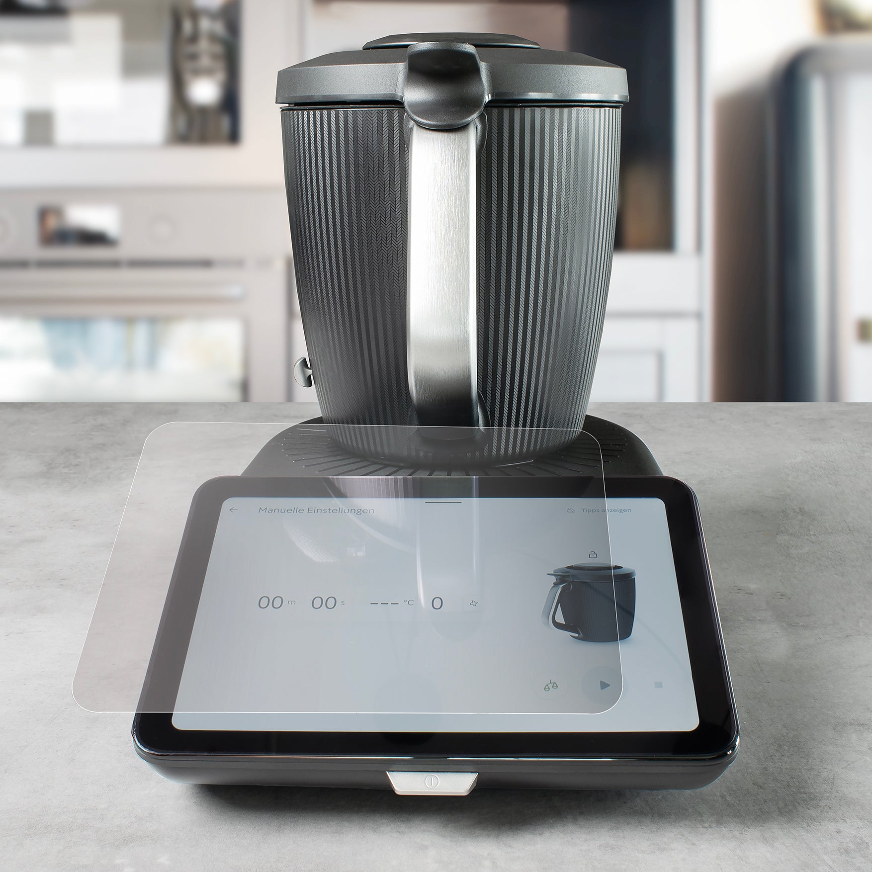 Displayschutzfolie passend für Thermomix TM7 – Kratzfester Display-Schutz passend für TM7