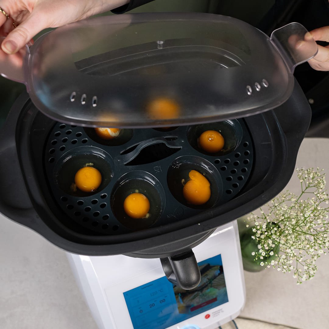 MixEgg® Eierpochiereinsatz für Monsieur Cuisine Smart, Trend, Connect