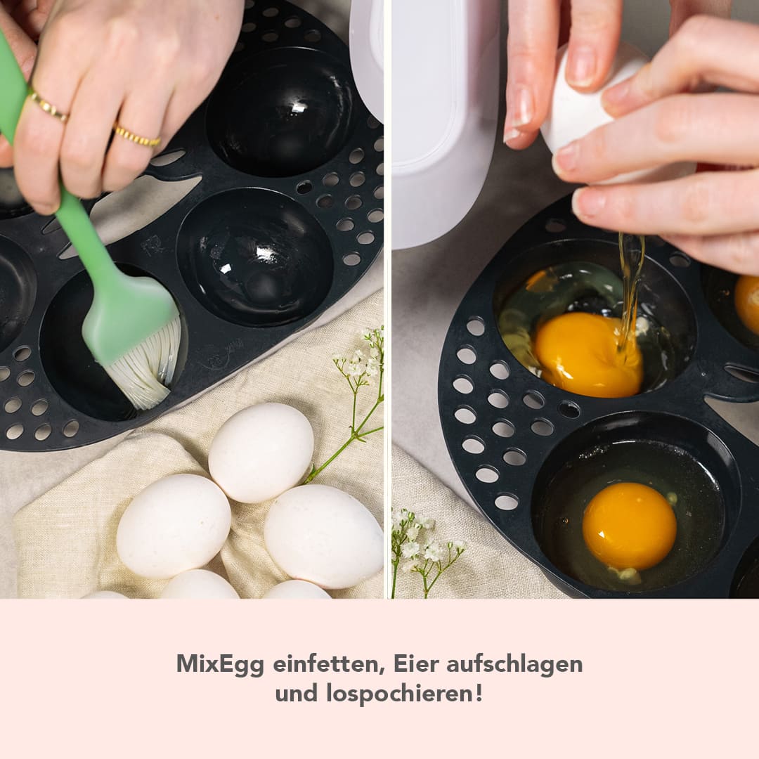 MixEgg® Eierpochiereinsatz für Monsieur Cuisine Smart, Trend, Connect