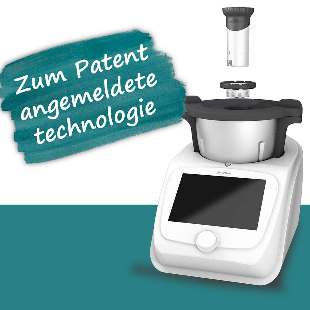 mixle® Spätzleaufsatz aus Edelstahl für Monsieur Cuisine