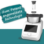 mixle® Spätzleaufsatz aus Edelstahl für Monsieur Cuisine