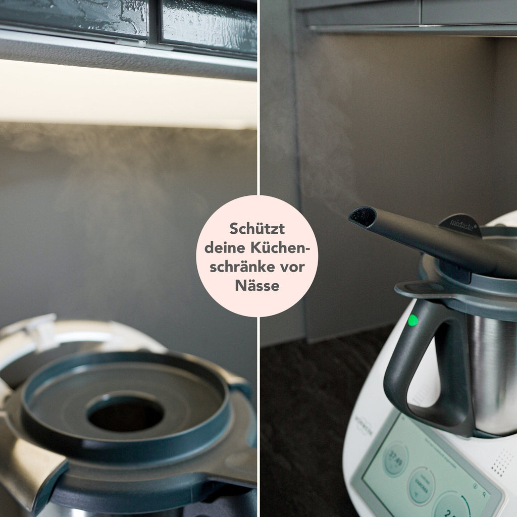 mixtaste® Dampfumleiter-Kamin für Thermomix TM6, TM5
