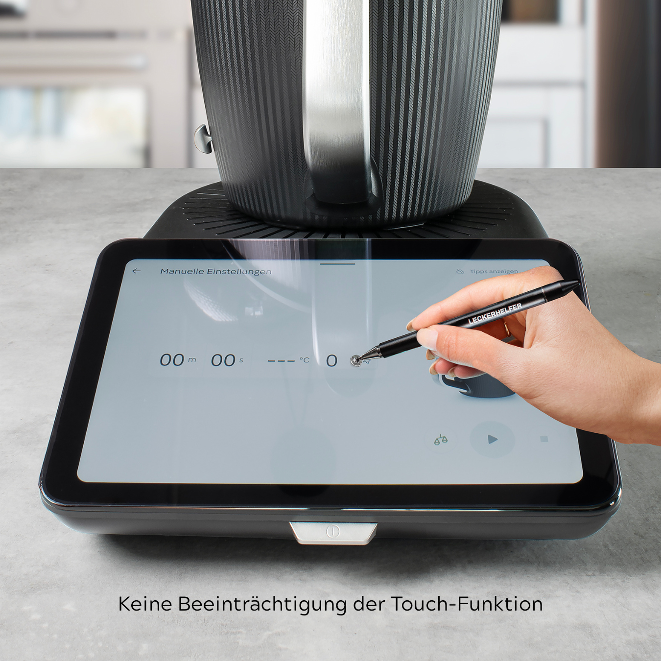 Displayschutzfolie passend für Thermomix TM7 – Kratzfester Display-Schutz passend für TM7