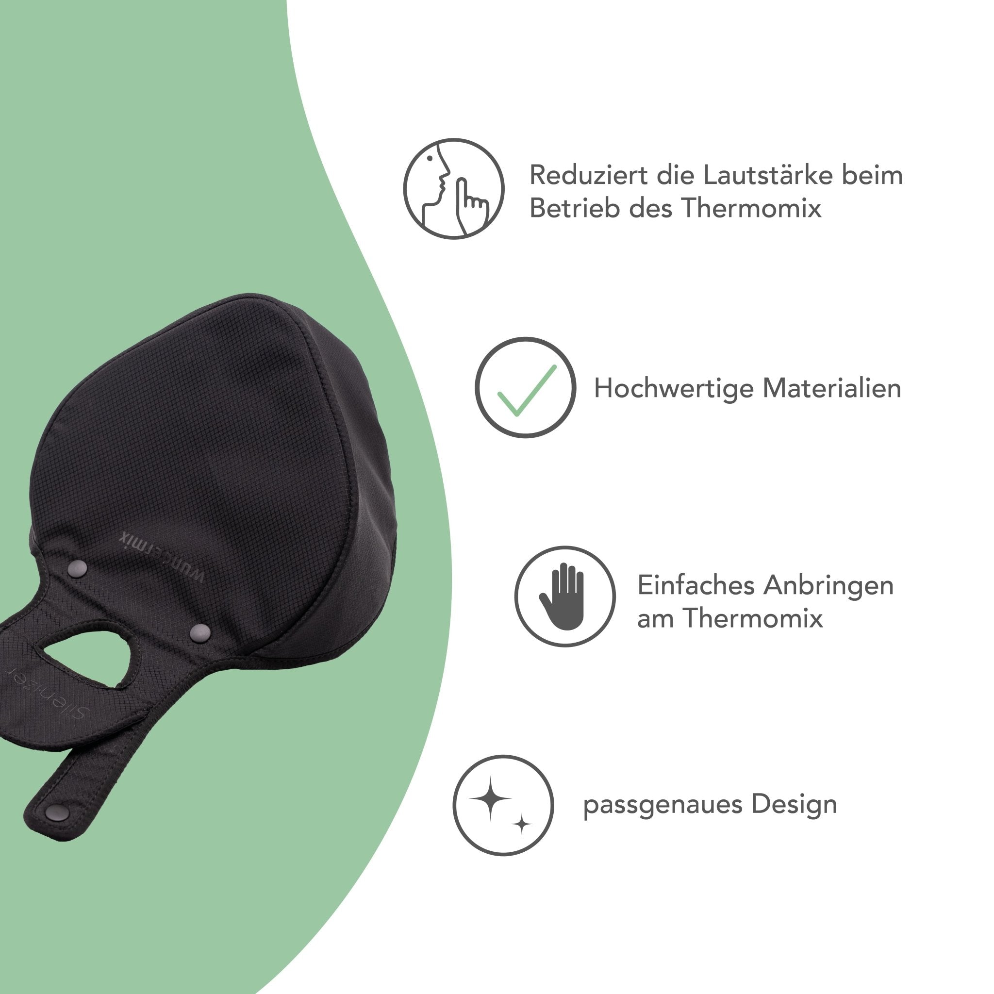 Silenizer® Geräuschreduzierende Schutzhaube für Thermomix TM6, TM5