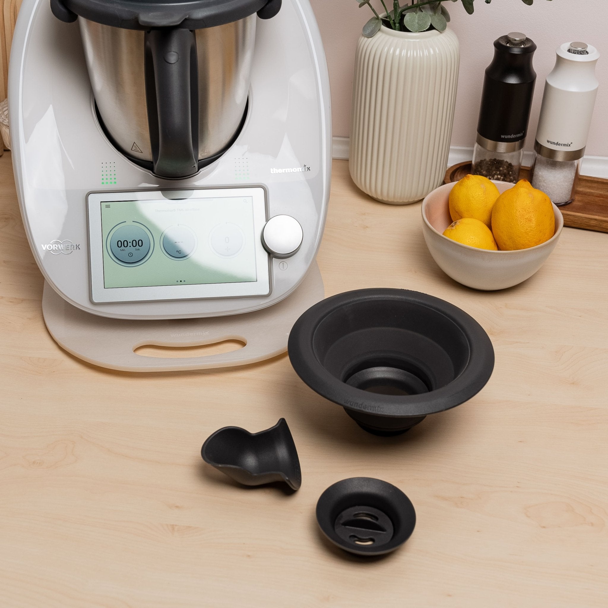 Trichtix® Multifunktionstrichter 3er-Set für Thermomix TM6, TM5