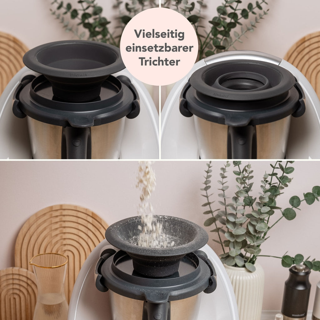 Trichtix® Multifunktionstrichter 4er-Set für Thermomix TM6, TM5