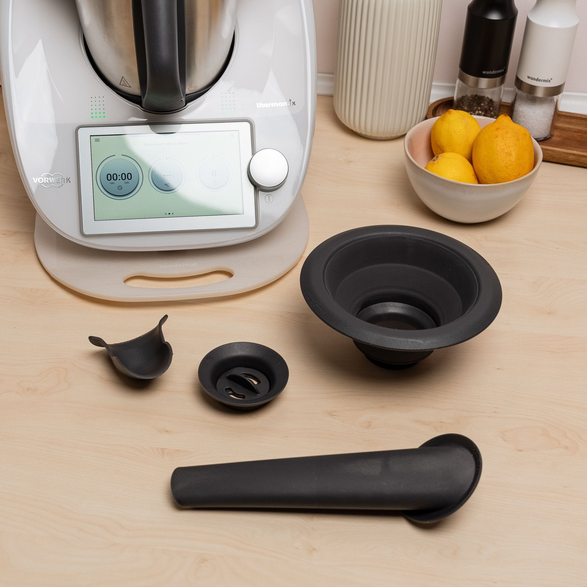 Trichtix® Multifunktionstrichter 4er-Set für Thermomix TM6, TM5