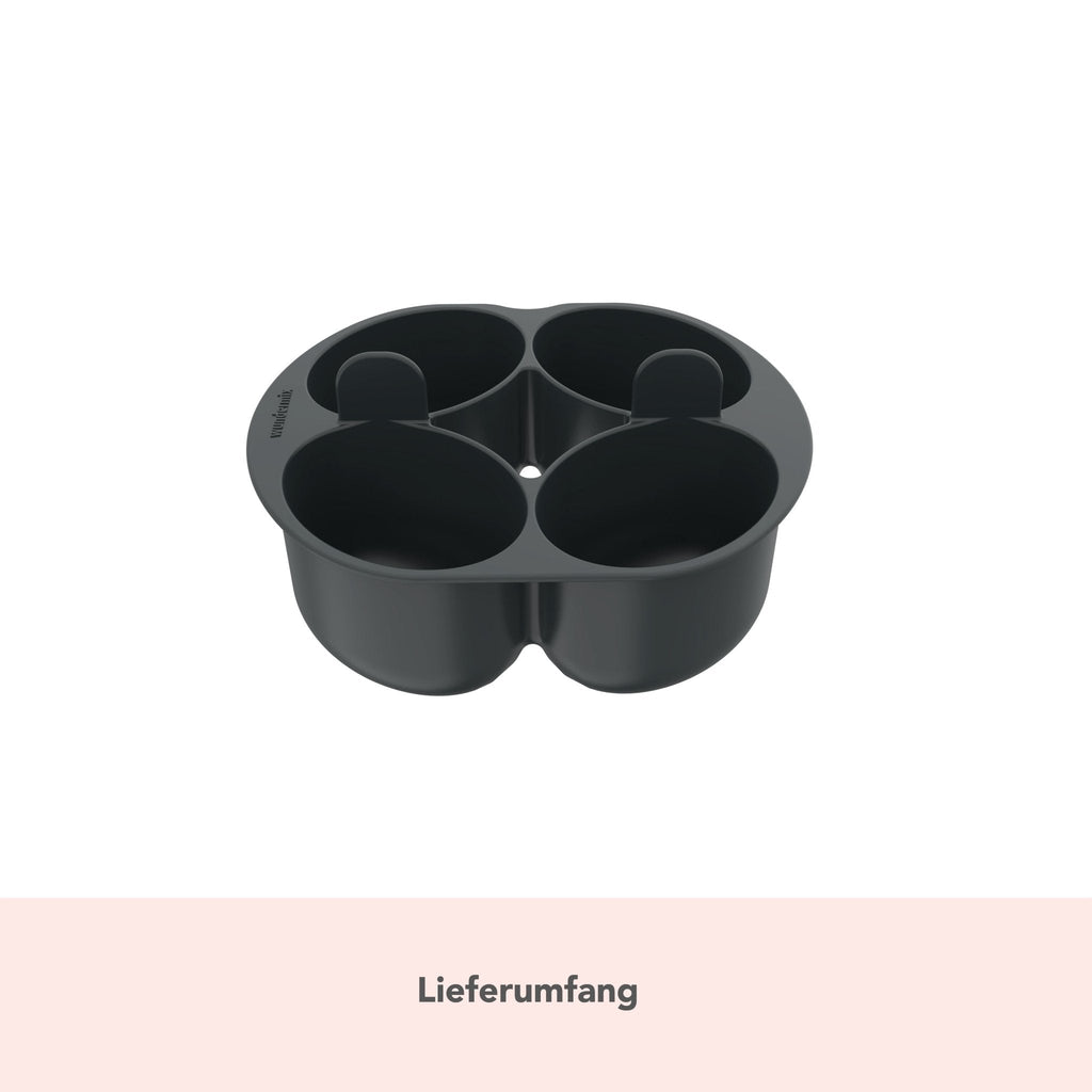 WunderPoach® for four | Pochiereinsatz für Thermomix, Monsieur Cuisine, Cookit - Wundermix GmbH