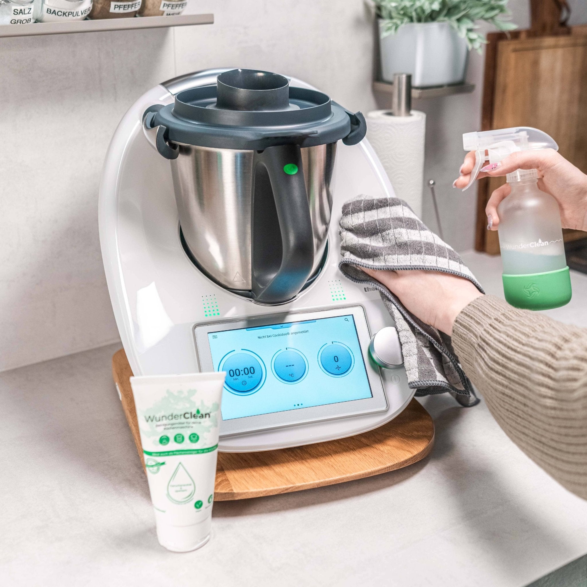 WunderClean Sprühflasche 240 ml mit Silikon-Bruchschutz