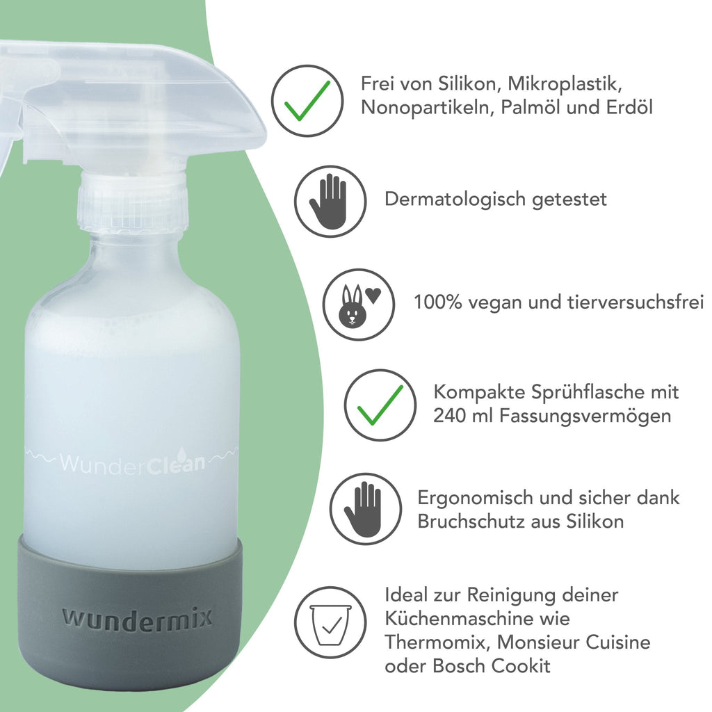 WunderClean Starter-Set – Reiniger + Sprühflasche