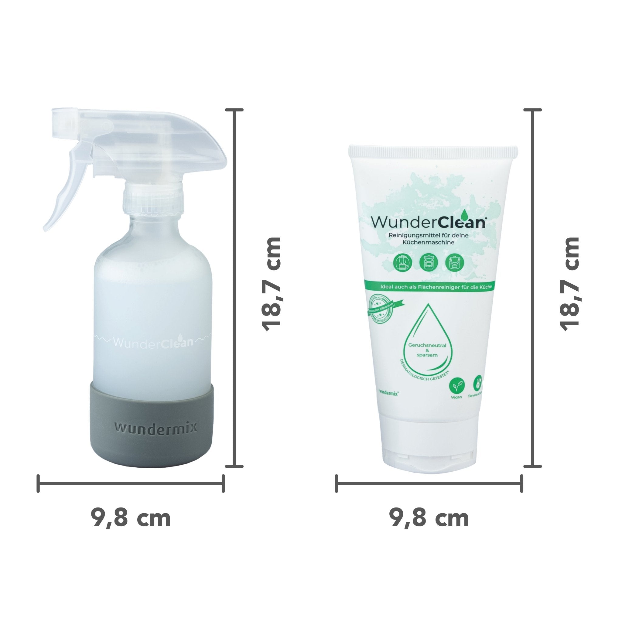 WunderClean Starter-Set – Reiniger + Sprühflasche