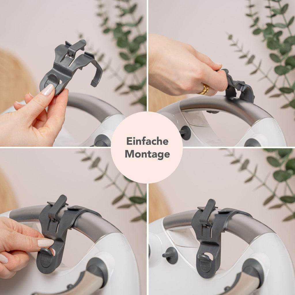 WunderClip® Pro Deckelhalter für Thermomix TM6, TM5