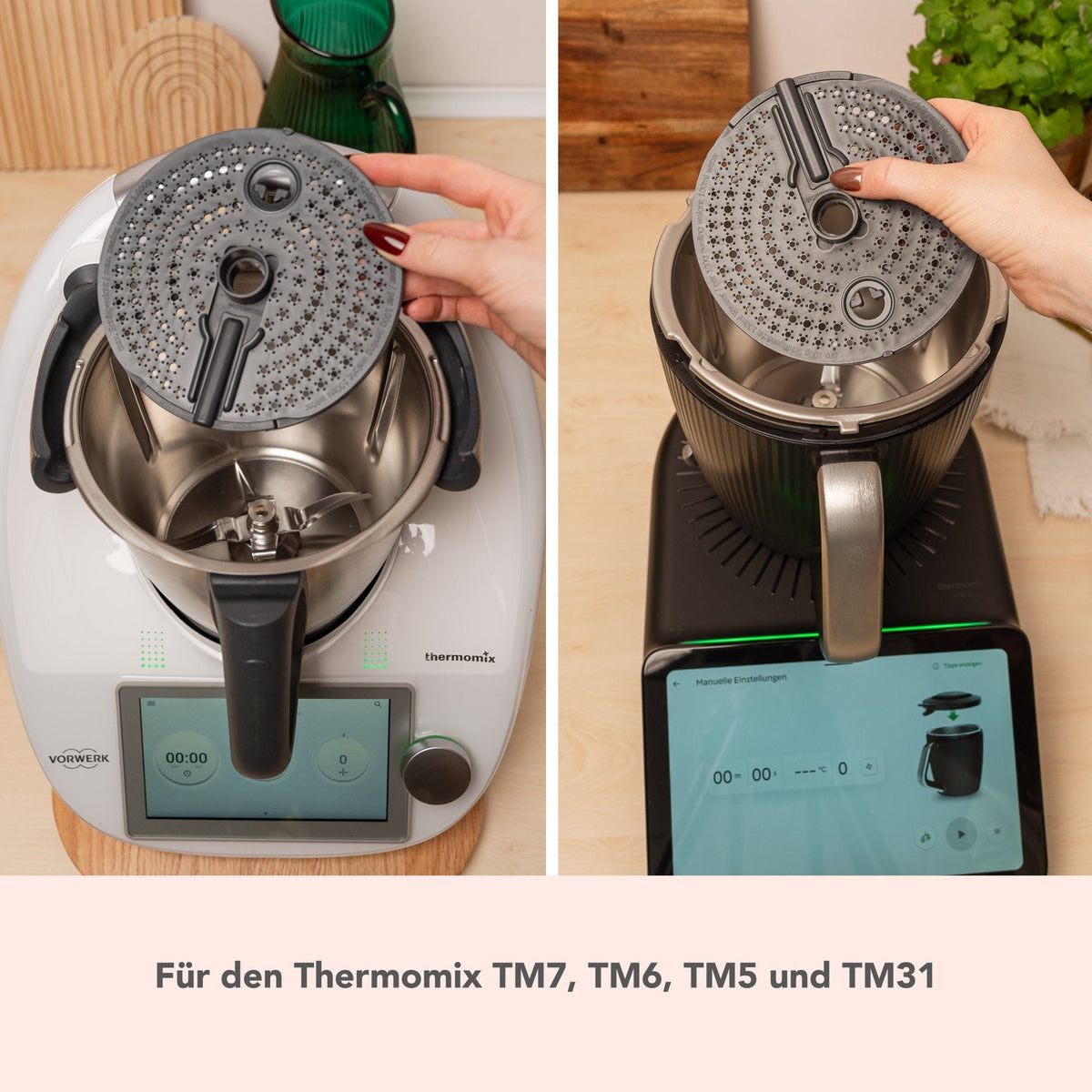 [B - Ware] WunderPeeler® | V2 | Kartoffelschäler - Aufsatz für Thermomix TM6, TM5, TM31 - Wundermix GmbH